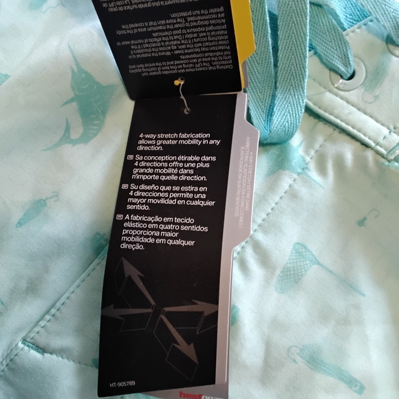 Under Armour Men's size 38 fishing themed swim trunks heat gear New with tags - Picture 6 of 8